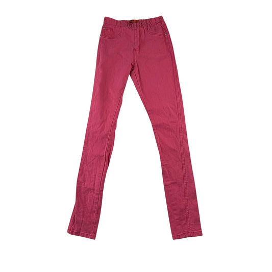 Denim Co UK 8 pink jeggings cotton elastane