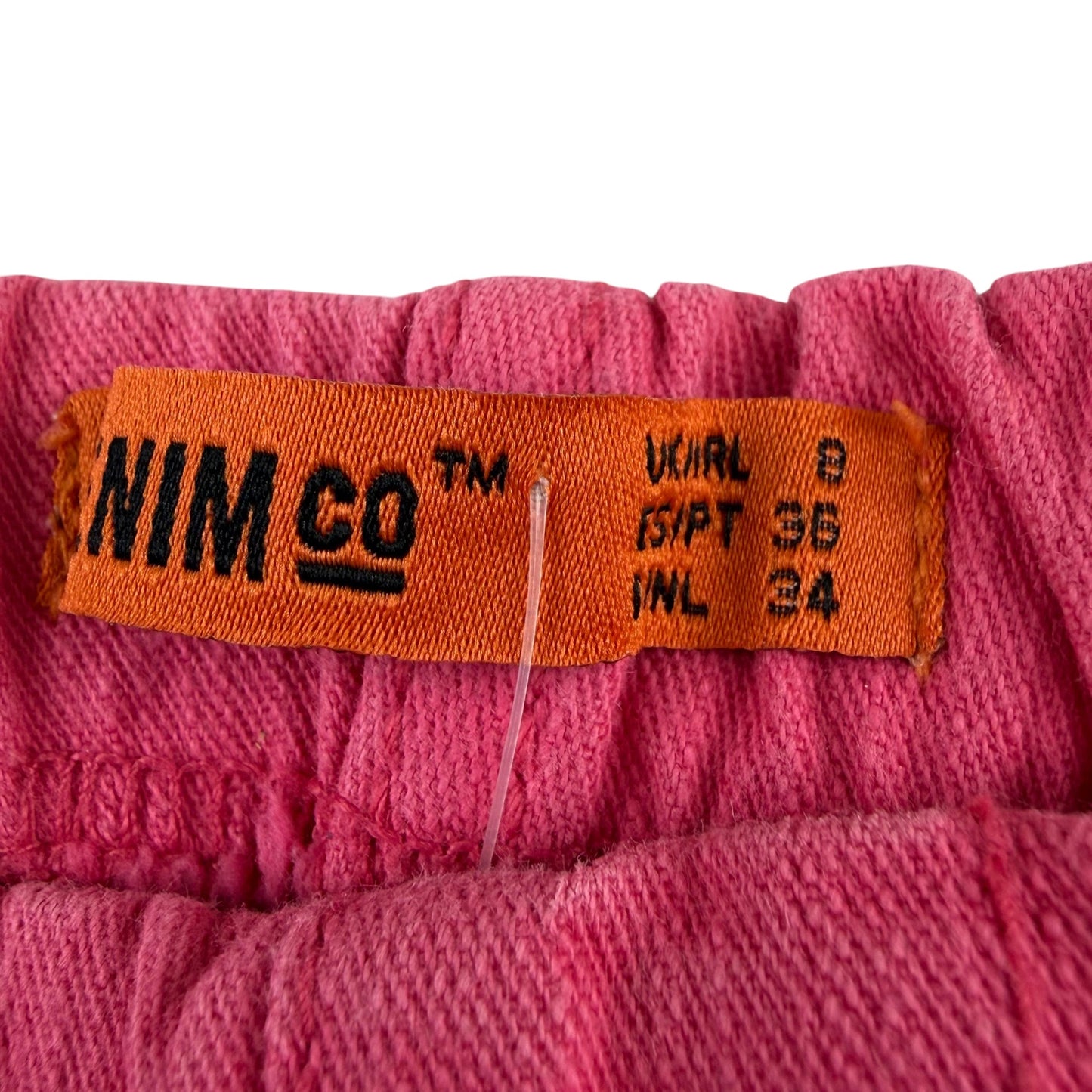 Denim Co UK 8 pink jeggings cotton elastane