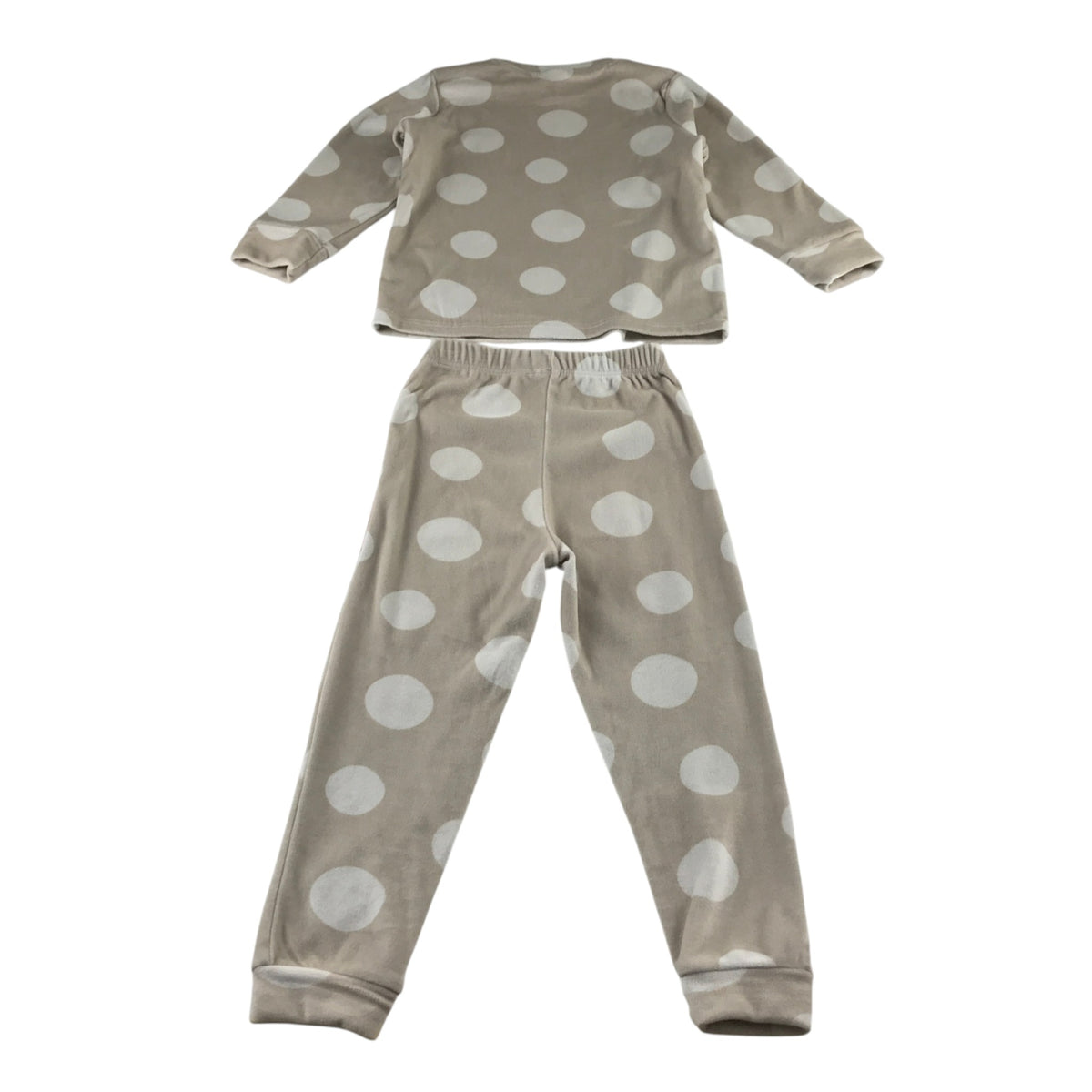 Disney 4-5 years beige pyjama set polyester elastane