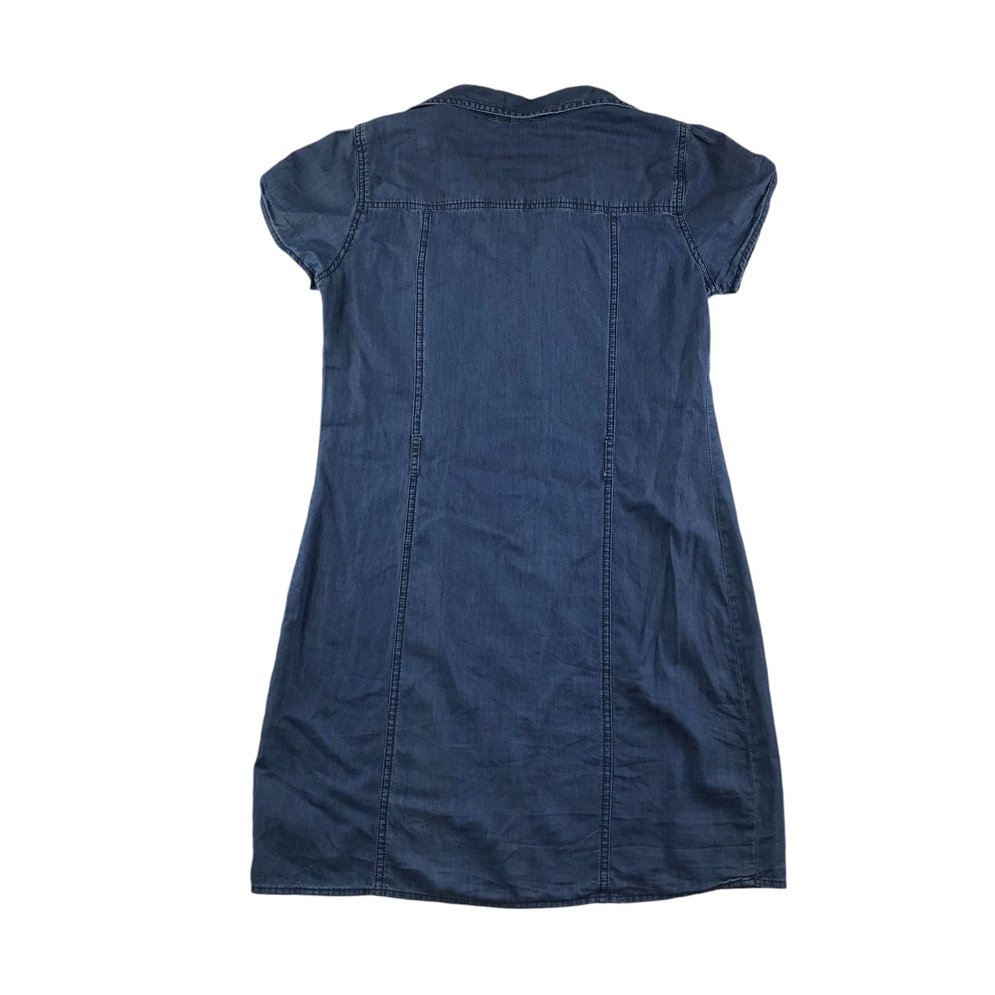 Guess dress women's S blue denim style