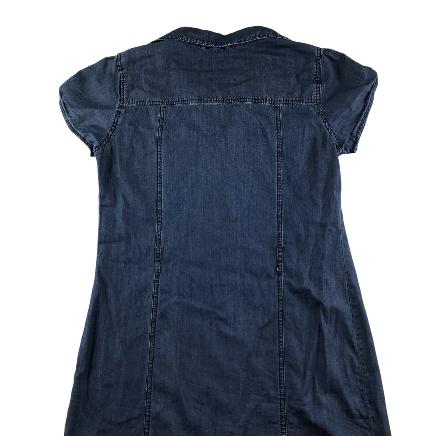 Guess dress women's S blue denim style