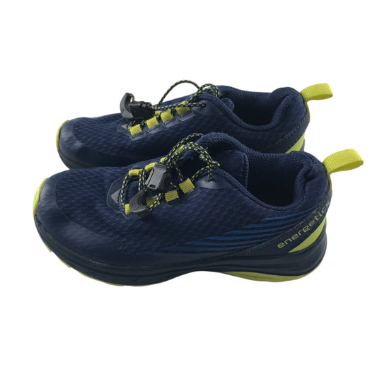 Energetics size UK 8 junior navy blue trainers