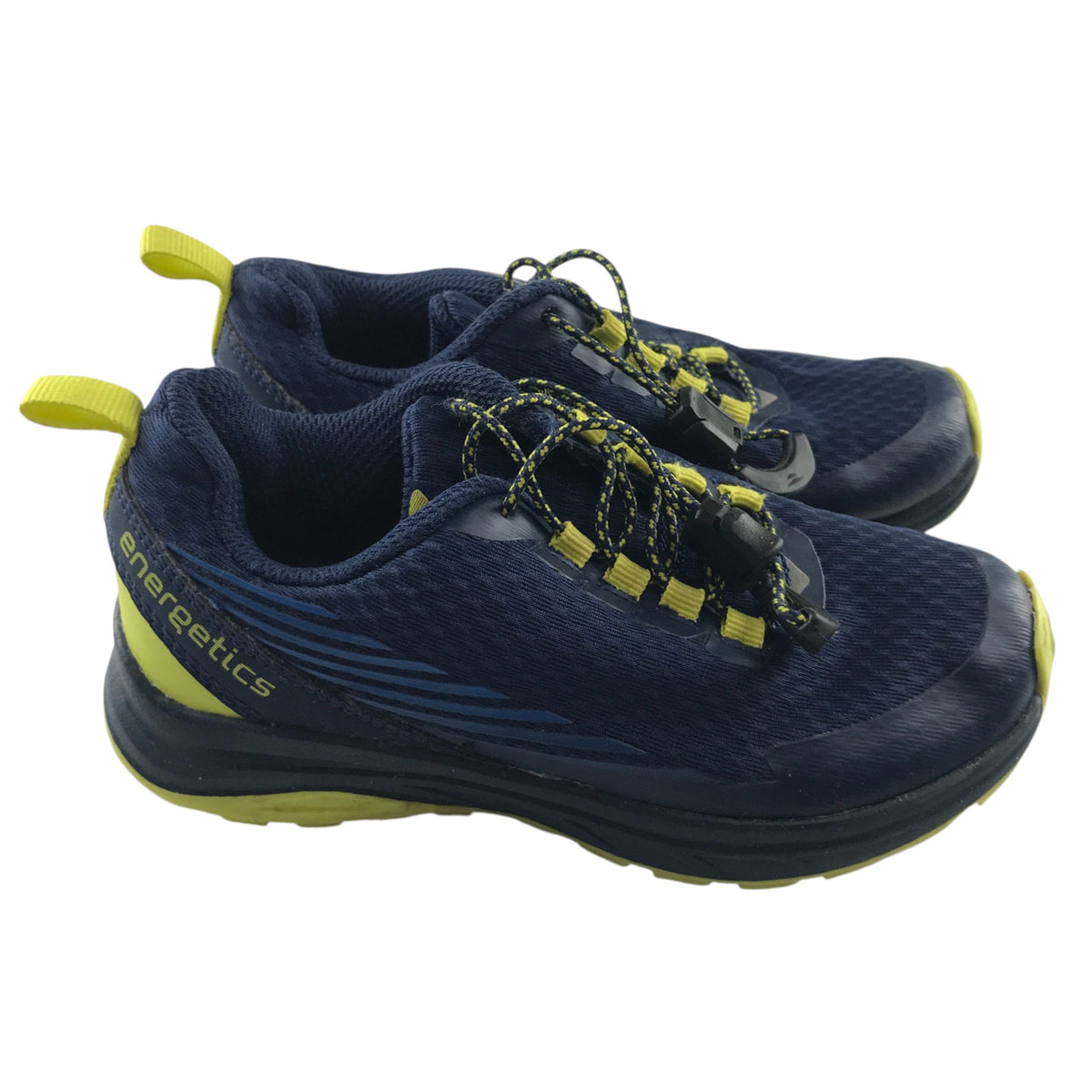 Energetics size UK 8 junior navy blue trainers