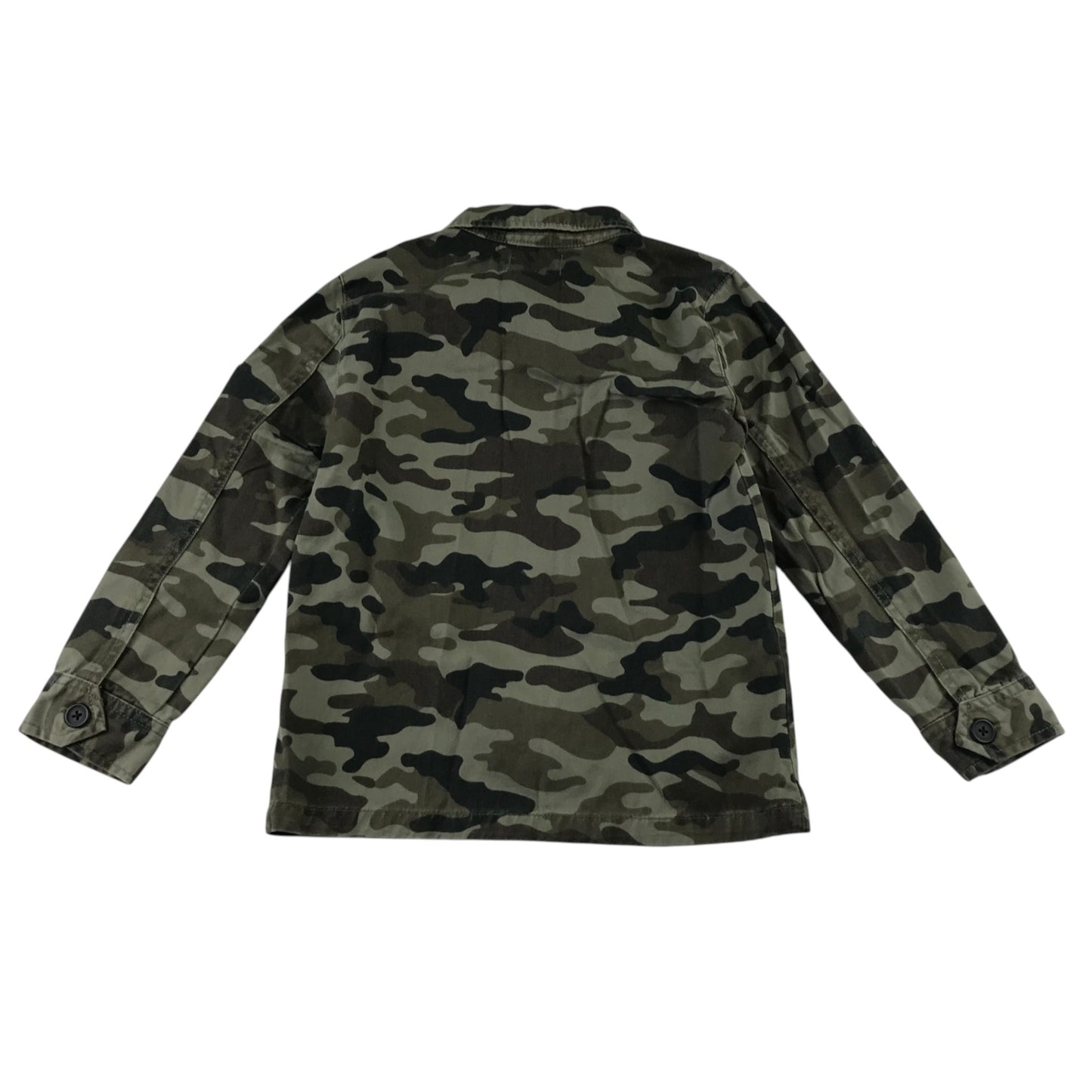 Epic Threads 6 years green camo shirt cotton