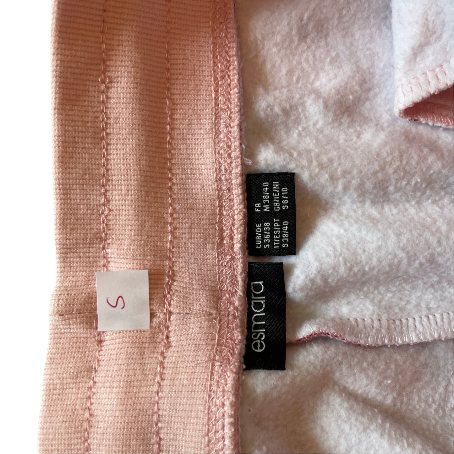 Esmara S women's pink Christmas lounge set cotton polyester
