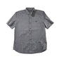 French Connection shirt mens size L light navy smart casual button up cotton