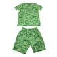 F&F 6-7 years green pyjama set cotton elastane