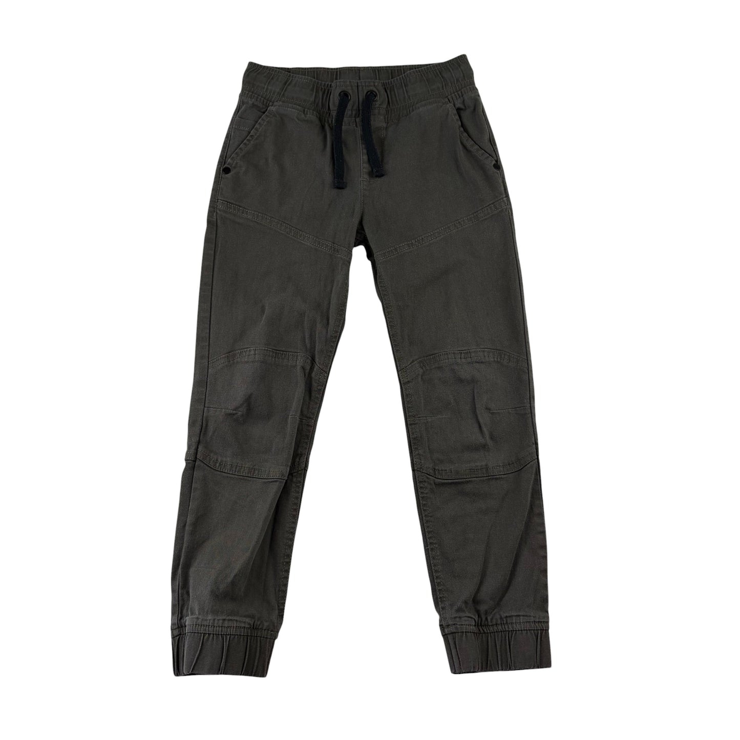 F&F 7-8 years grey jogger trousers cotton elastane