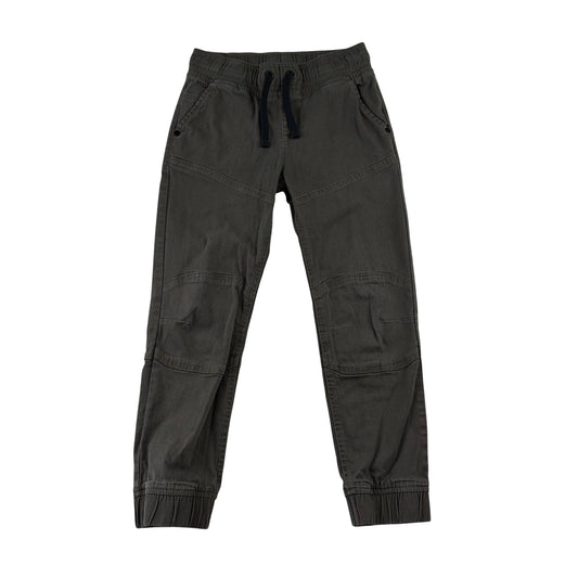 F&F 7-8 years grey jogger trousers cotton elastane