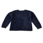 F&F 8-9 years blue fluffy jumper polyamide polyester