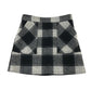 F&F 9-10 years grey check skirt