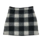 F&F 9-10 years grey check skirt