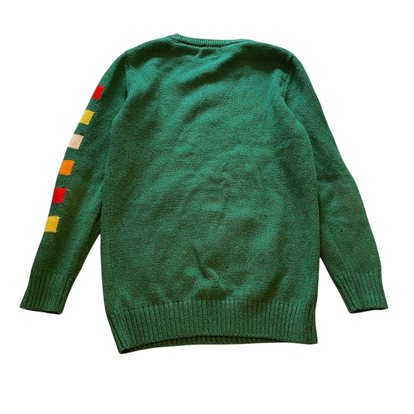 F&F 10-11 years green gamer Christmas jumper acrylic polyester