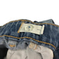 F&F 12-13 years blue barrel leg cotton denim jeans