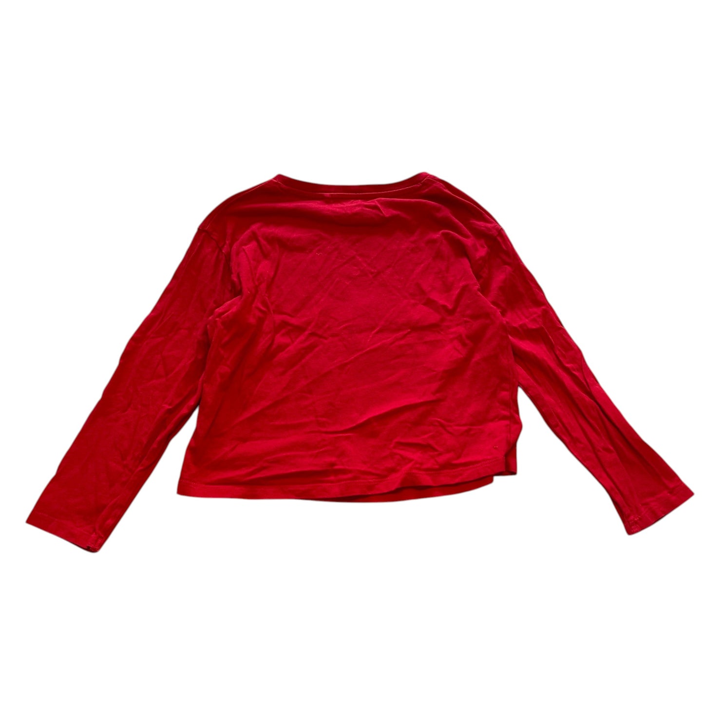 F&F 5-6 years red Christmas penguin cotton t-shirt