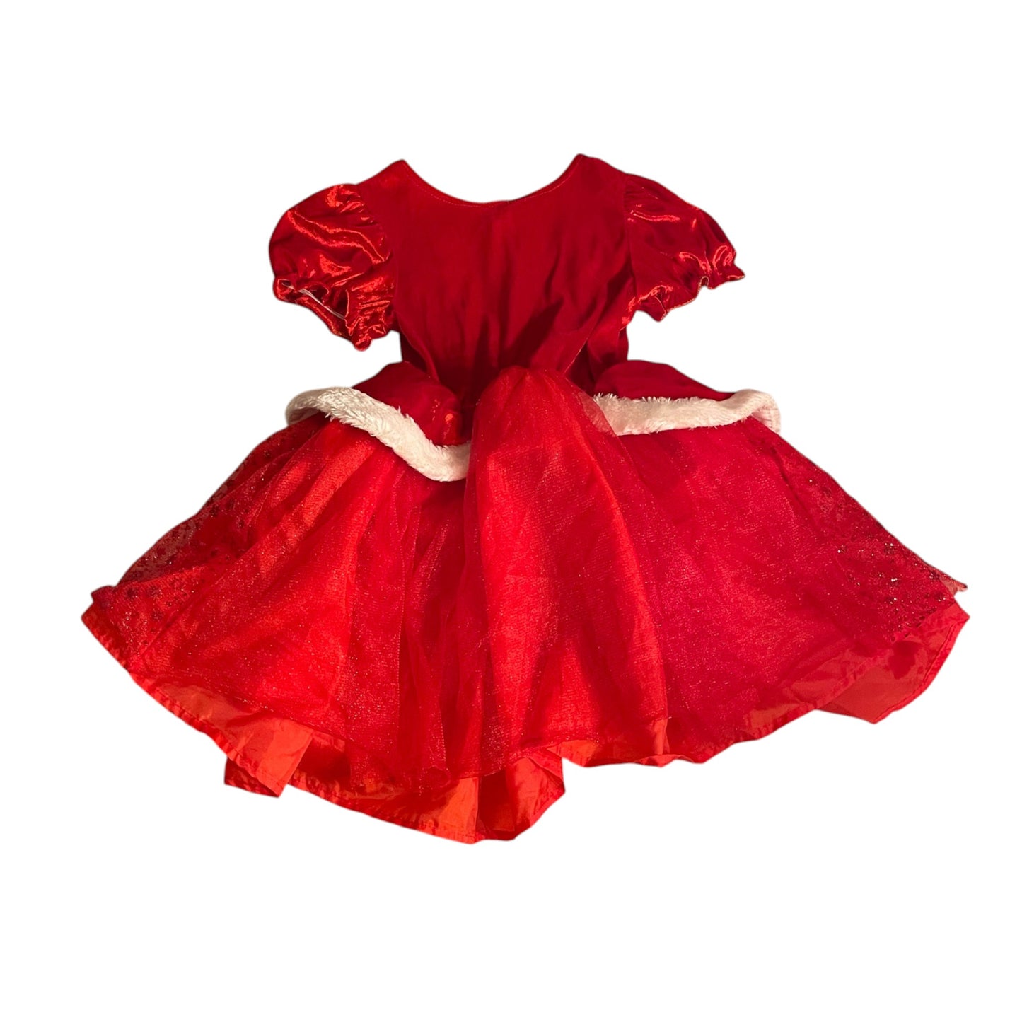 F&F 5-6 years red costume dress Christmas elf princess