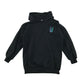 F&F 8-9 years black hoodie Wicked film sequins cotton polyester