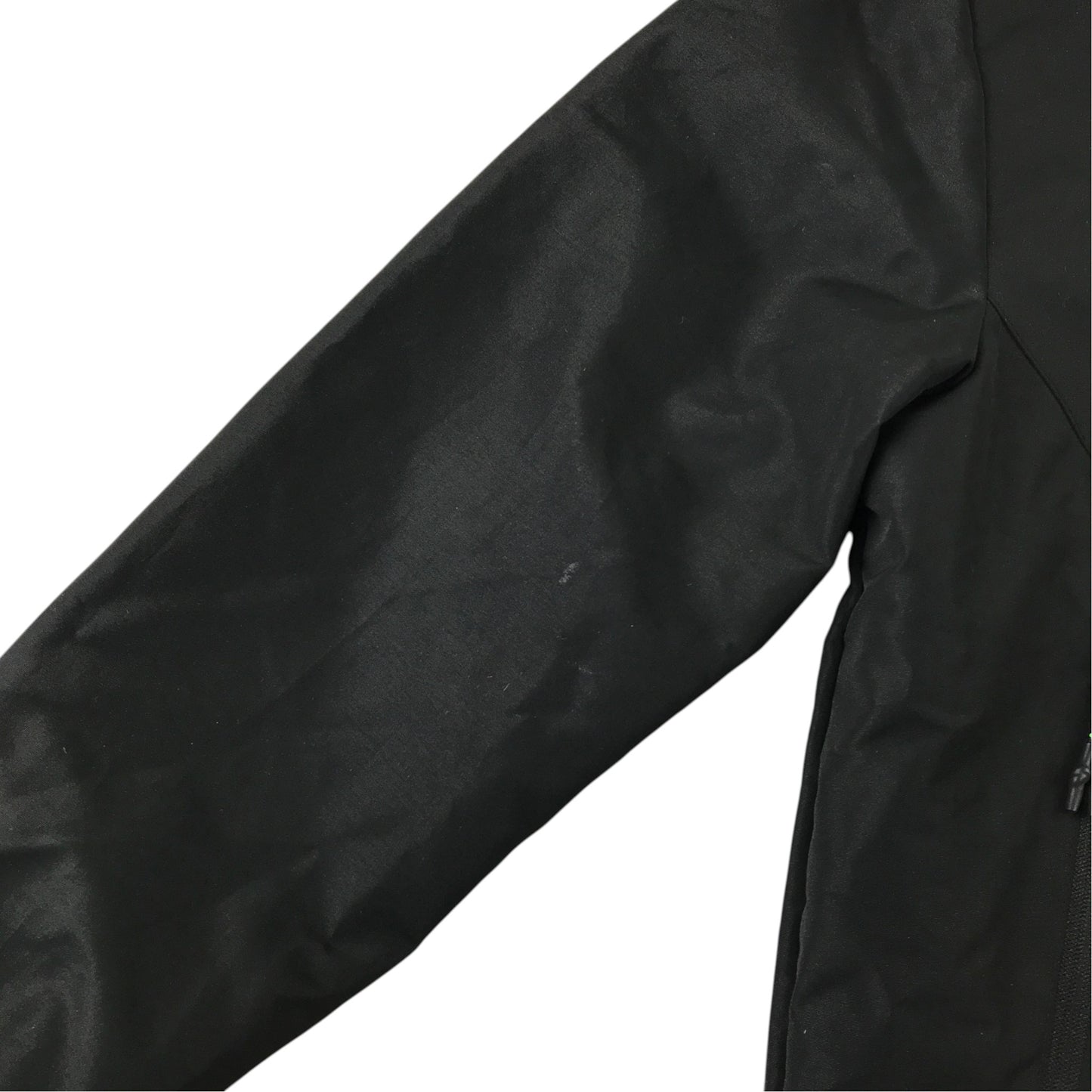 F&F 8-9 years black jacket fleece lined showerproof polyester