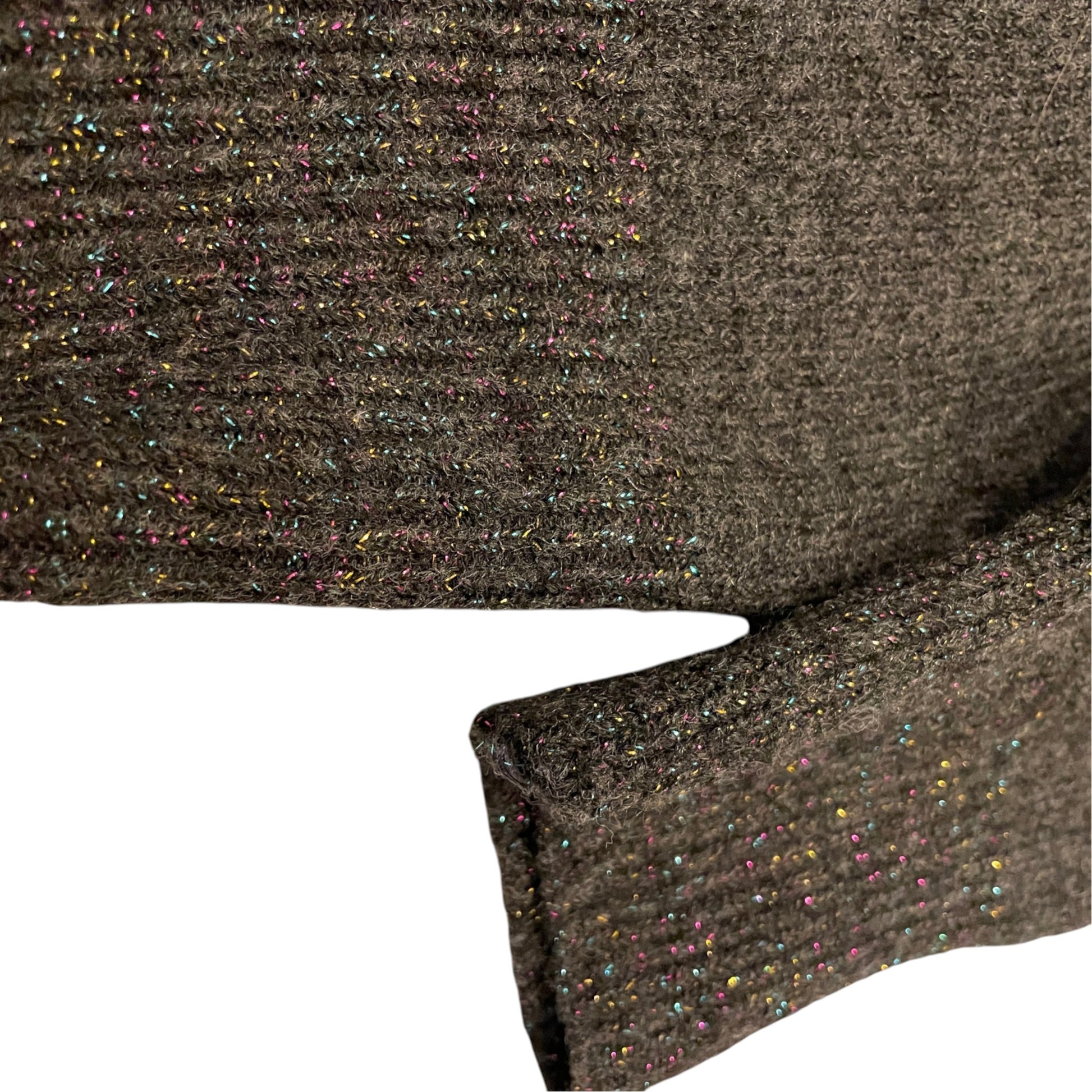F&F L grey women's sequin Christmas jumper polyester mix