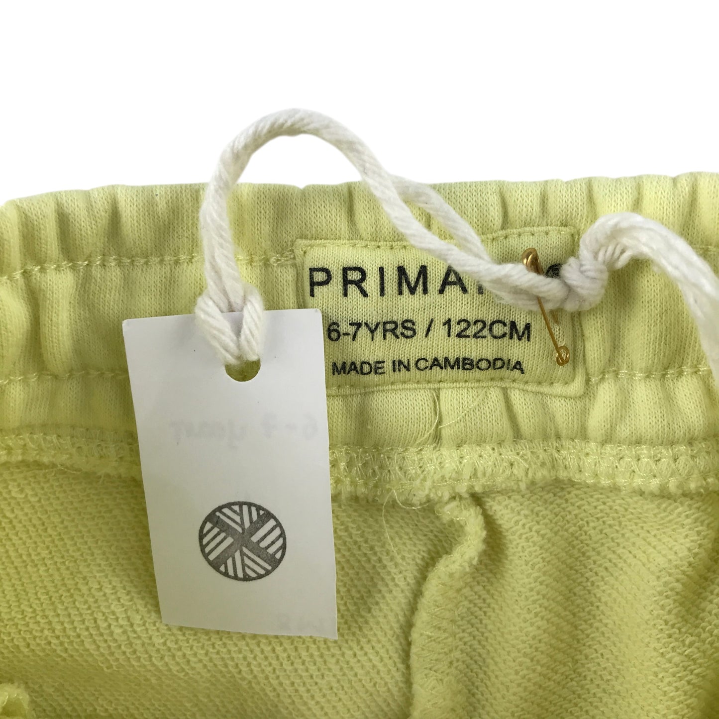 F&F and Primark summer bundle 6-7 years green t-shirt and yellow shorts cotton polyester