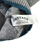 Fatface 10-11 years grey shark hoodie knitted cotton acrylic blend
