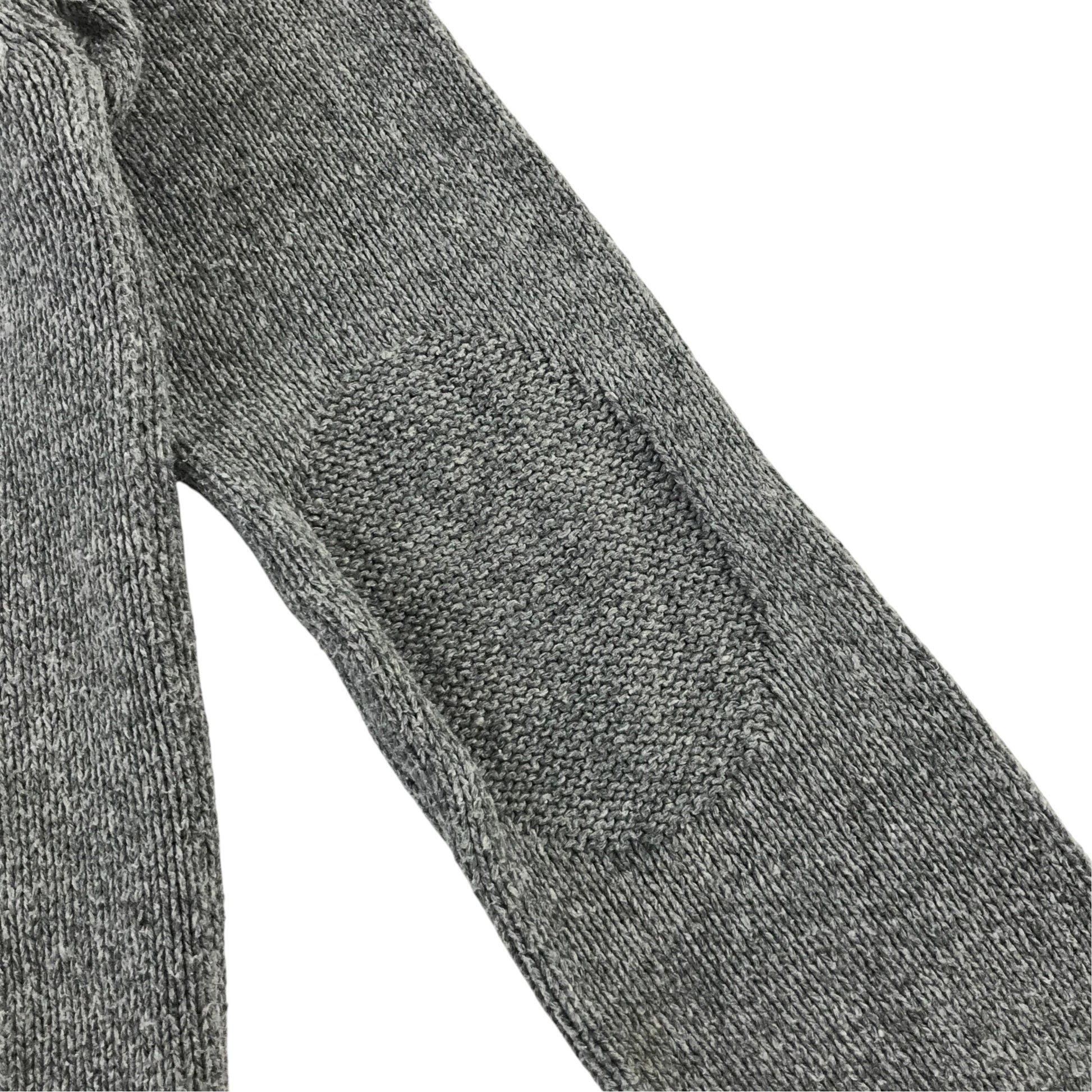 Fatface 10-11 years grey shark hoodie knitted cotton acrylic blend
