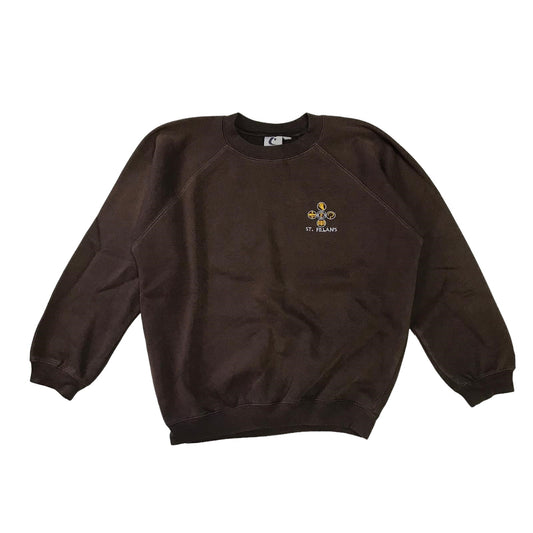 *St Fillans Primary Brown crewneck sweatshirt