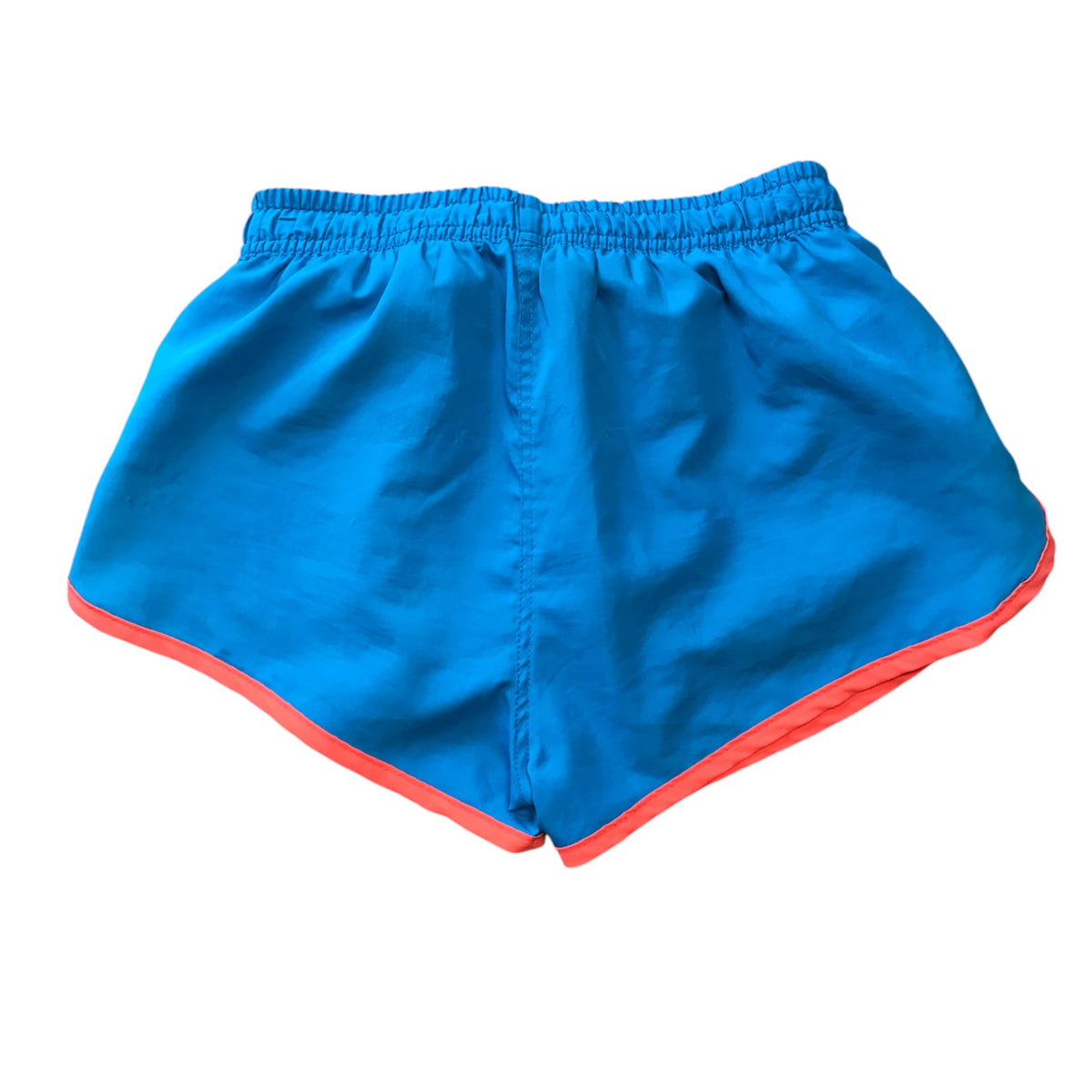 Franco Giorgi 11-12 years blue and neon orange swim shorts polyester