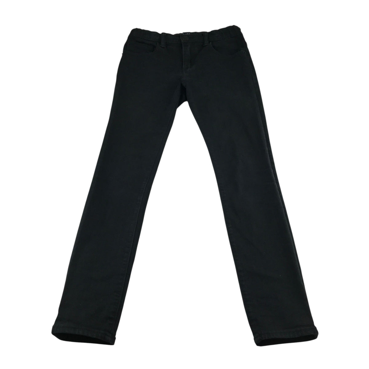 GAP 12 years black denim jeans cotton polyester elastane