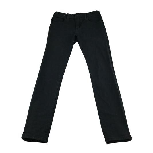 GAP 12 years black denim jeans cotton polyester elastane