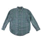 GAP 14-16 years turquoise check shirt cotton