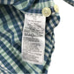 GAP 14-16 years turquoise check shirt cotton
