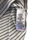 Next T-Shirt 6-7 Years White and Grey Stripes