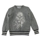 Gap 6-7 years grey jumper Star Wars Chewbacca cotton nylon wool