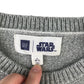Gap 6-7 years grey jumper Star Wars Chewbacca cotton nylon wool