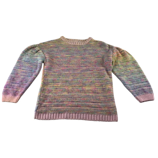 George 10-11 years multicolour knitwear jumper polyester acrylic polyamide