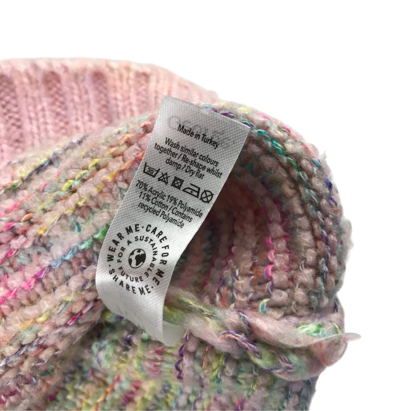 George 10-11 years multicolour knitwear jumper polyester acrylic polyamide