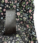 George 4-5 years black floral blouse viscose