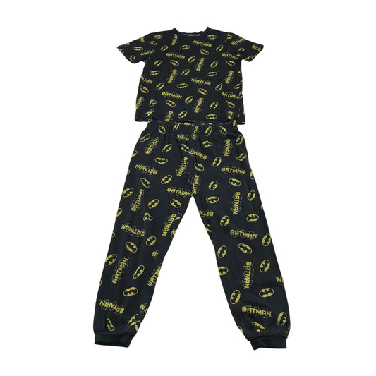 George 6-7 years black batman pyjama set cotton polyester