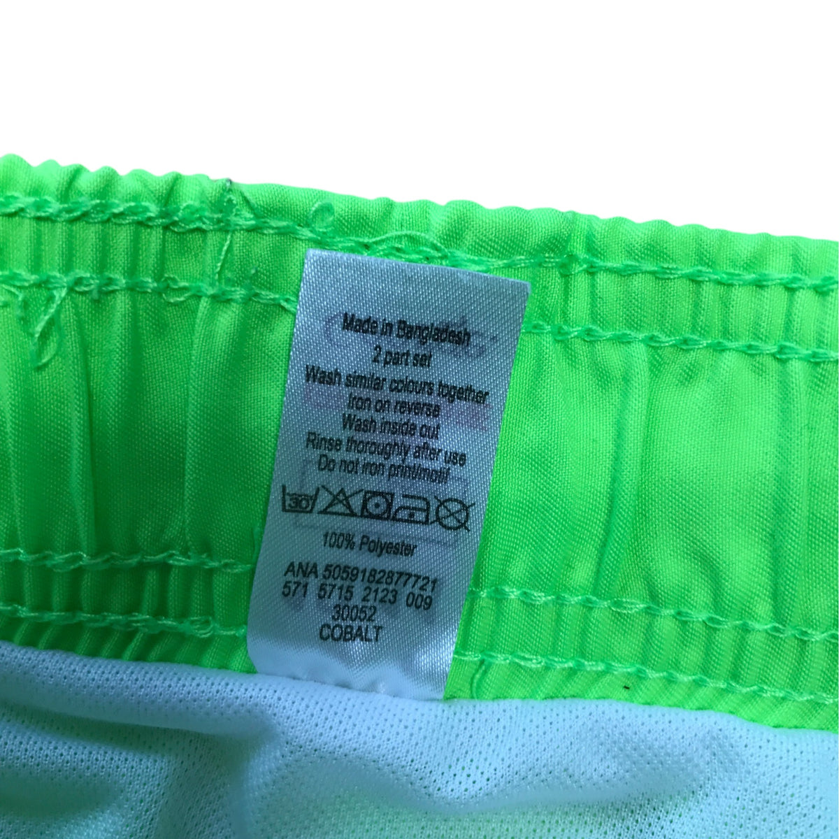 George 10-11 years neon swim trunks polyester