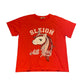 George 12-13 years red t-shirt Christmas unicorn cotton