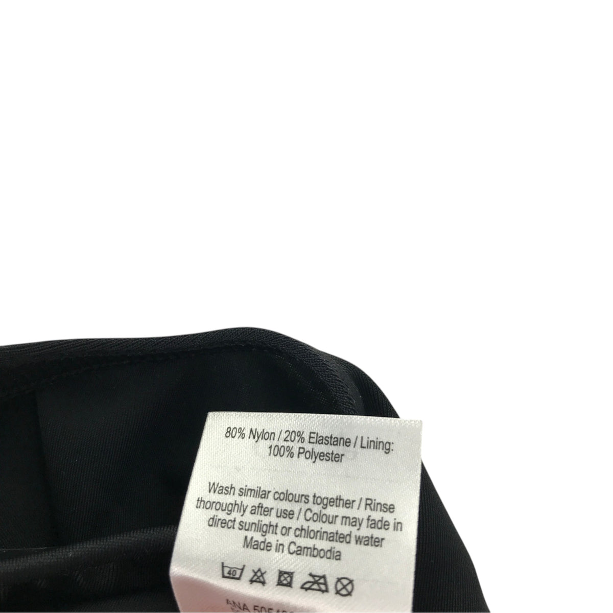 George 4-5 years black and pink swimsuit nylon elastane polyester