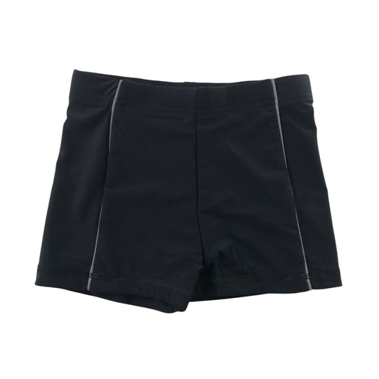 George 4-5 years black swim briefs nylon elastane