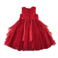 George 4-5 years red occasion dress polyester