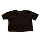 George 5-6 years black cropped sequin Christmas pudding t-shirt polyester viscose