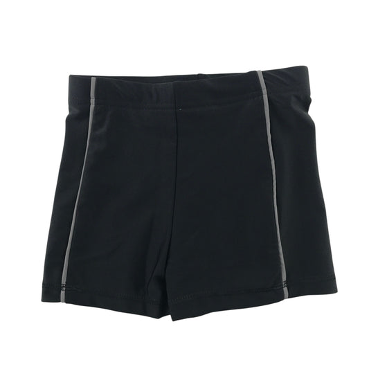 George 5-6 years black swim briefs nylon elastane