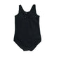 George 5-6 years black swim costume blue graphic nylon polyester elastane