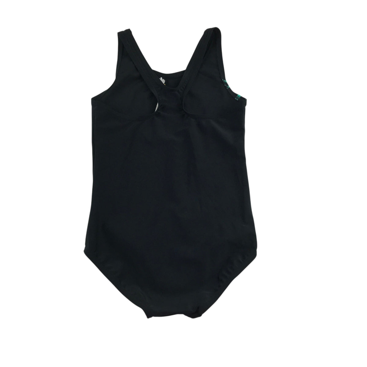 George 5-6 years black swim costume blue graphic nylon polyester elastane