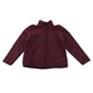 George 6-7 years burgundy full zipperfleece
