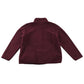 George 6-7 years burgundy full zipperfleece